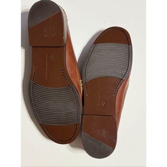 Cole Haan Size 9.5 Tassled Kiltie Loafers Brown Leather Classic Comfort Shoes main image 5